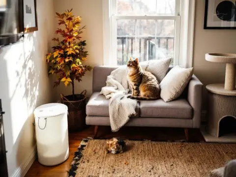 Canapé et chat - Le guide pour un choix malin et durable