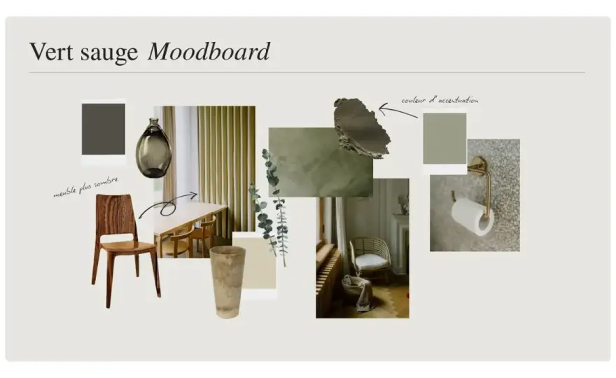 Mur vert sauge - Guide complet pour une déco réussie