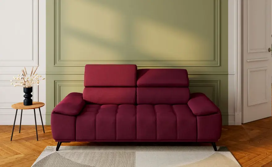 Canapé rouge - Quelles couleurs choisir pour un salon harmonieux ?