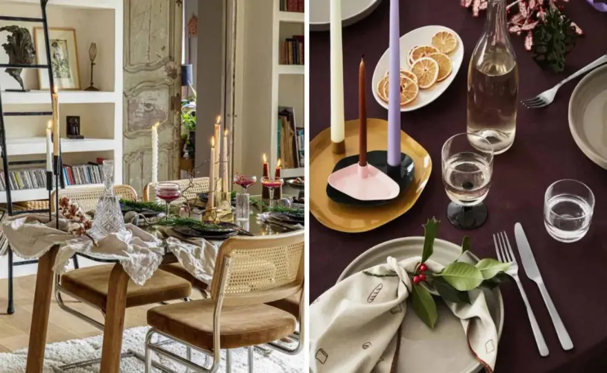 Table de Nouvel An naturelle - 3 idées déco pour un réveillon réussi