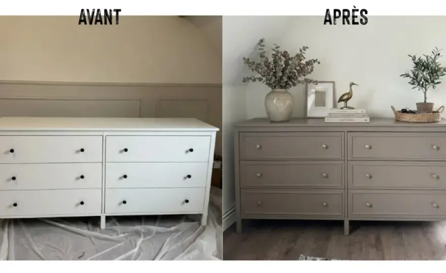 Relooking meuble avant/après - La méthode pour un résultat pro