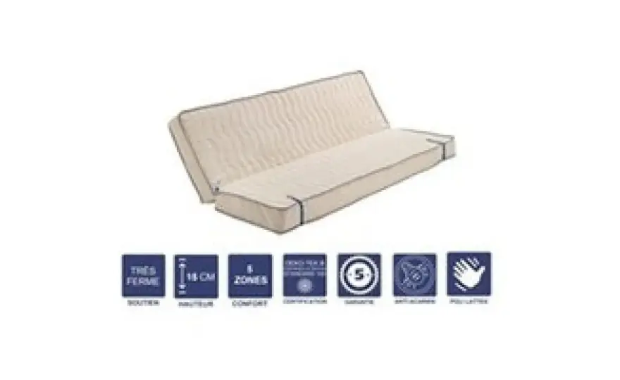 Attache matelas clic clac - Finis les glissements!