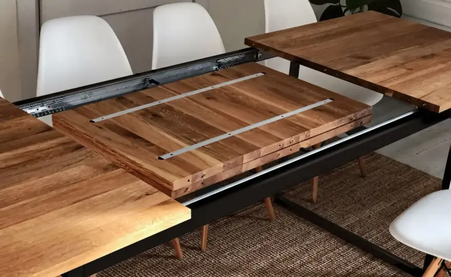 Table extensible - Choisir le bon mécanisme pour votre intérieur