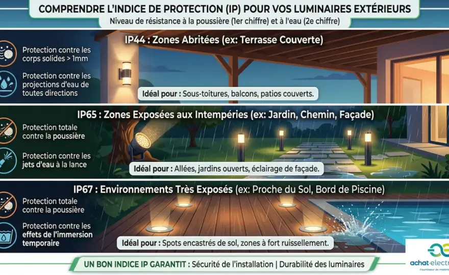 Éclairage extérieur - Les normes à connaître pour éviter les erreurs
