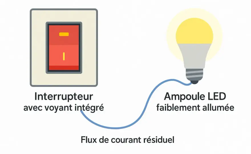 Plafonnier LED clignote - Causes et solutions efficaces