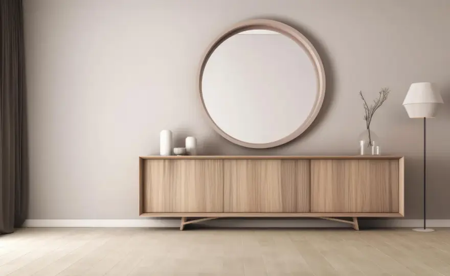 Déco buffet: Miroir, cadre, lampe? Le guide pour un rendu parfait
